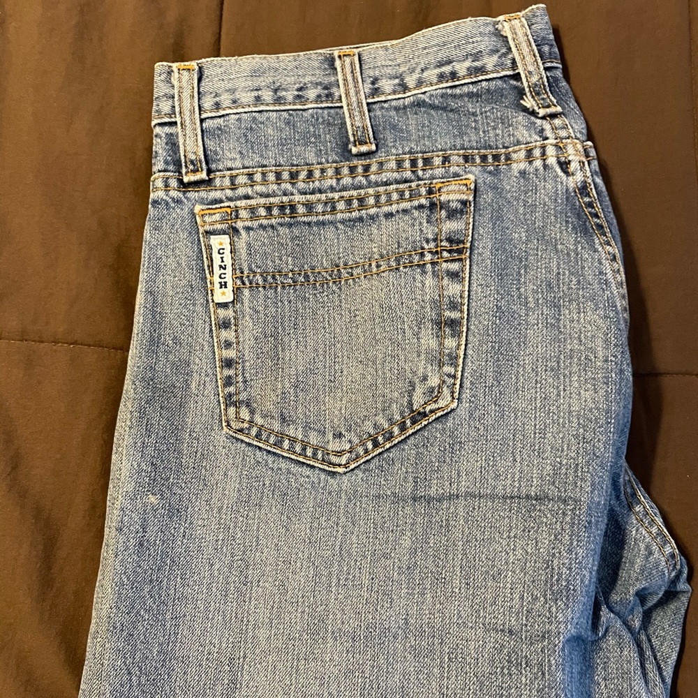 White label Cinch jeans